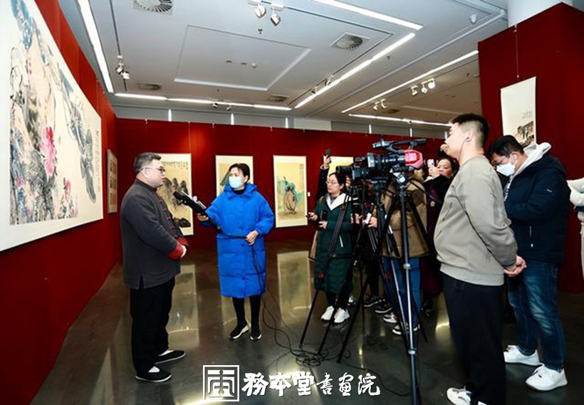 令狐伟鹏书画作品展暨《令狐伟鹏作品集》首发式在京举行插图12务本堂书画院